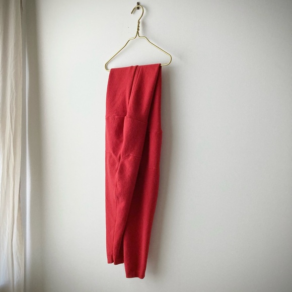 joodito 100% cashmere origami boro sweater scarf wrap cowl shawl winter warm red - Picture 9 of 9